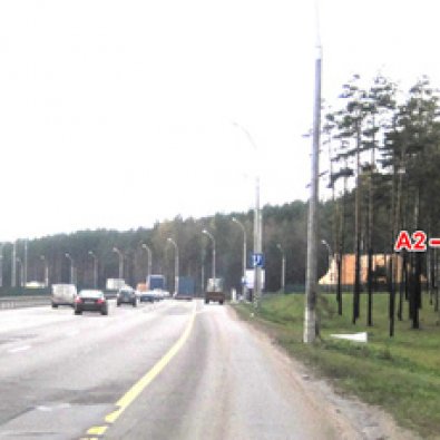 Сторона А2 - МКАД, км 42+250, р-н пр. Победителей