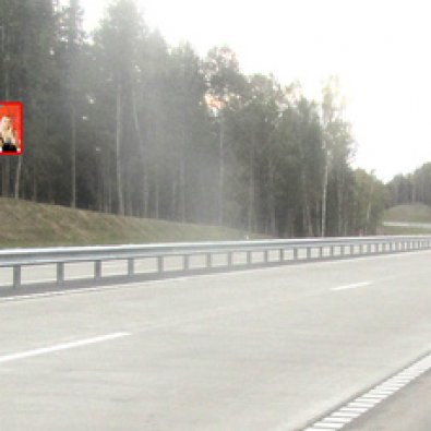 Сторона В - МКАД-2, М-14, вторая кольцевая автомобильная дорога 19+300