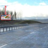 Сторона В - МКАД-2, М-14, вторая кольцевая автомобильная дорога 30+500 (лево)