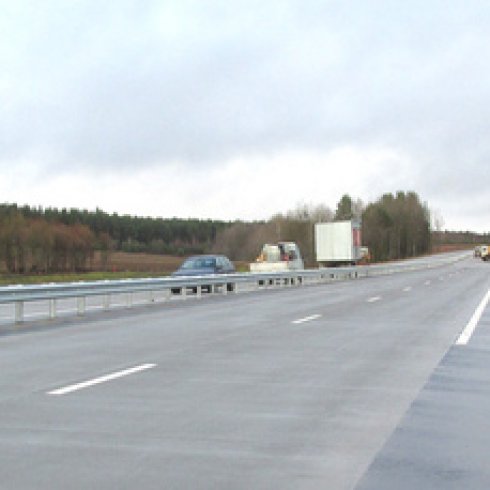 Сторона В - МКАД-2, М-14, вторая кольцевая автомобильная дорога 45+300 (право)